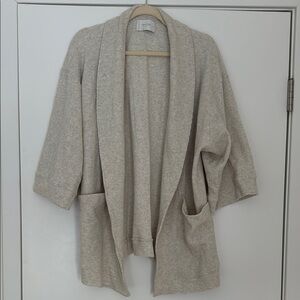 Women's Lucky Brand Cozy Thermal cardigan Cream